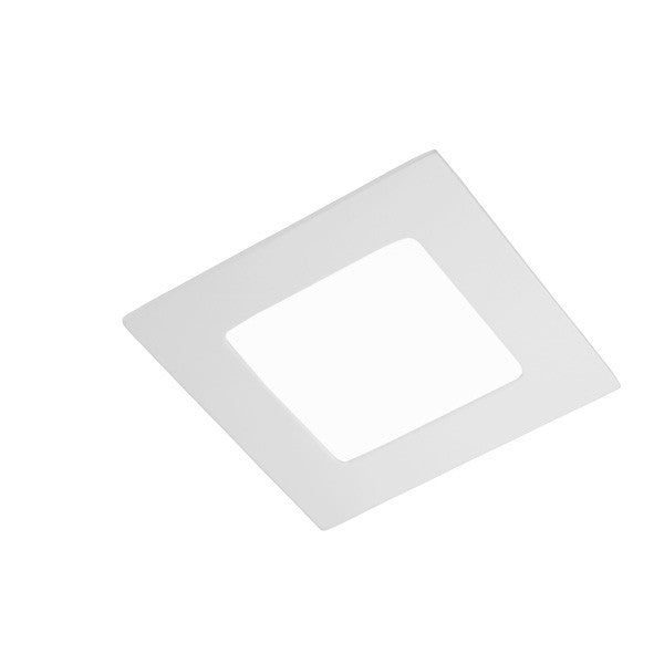 Downlight LED Cuadrado CristalRecord NOVO 02-107-06-400 para iluminación empotrada