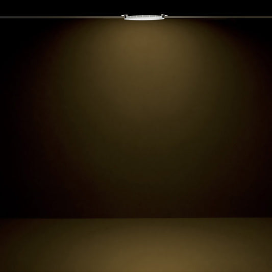 Downlight fabricado en metal color Gris, Novo Plus CristalRecord