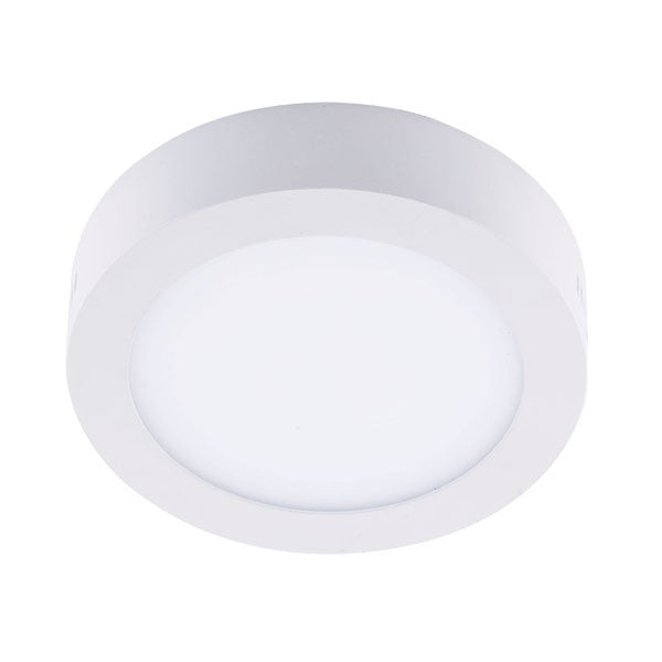 Downlight LED superficie CristalRecord Novo redondo blanco, referencia 02+907-20-300