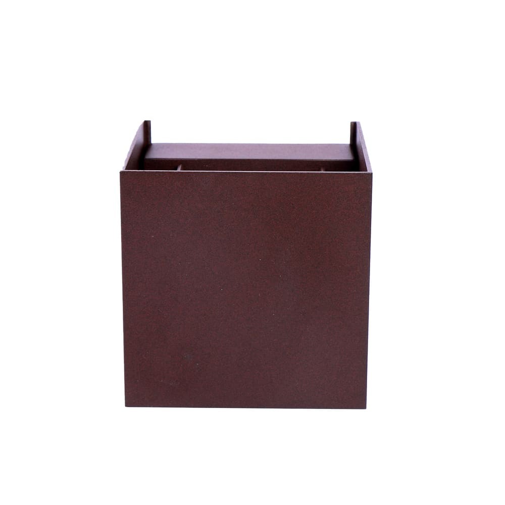 Aplique Moderno Ip54 Marrón óxido / 4000K – vista 4 · Ref. 43-410-10-263