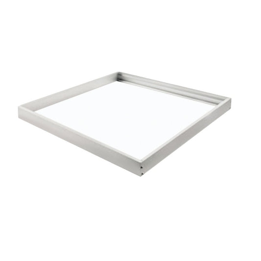 Panel LED fabricado en aluminio, color blanco, ideal para oficinas
