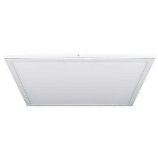 Panel Tivoli fabricado en metal color blanco, ideal para iluminar interiores