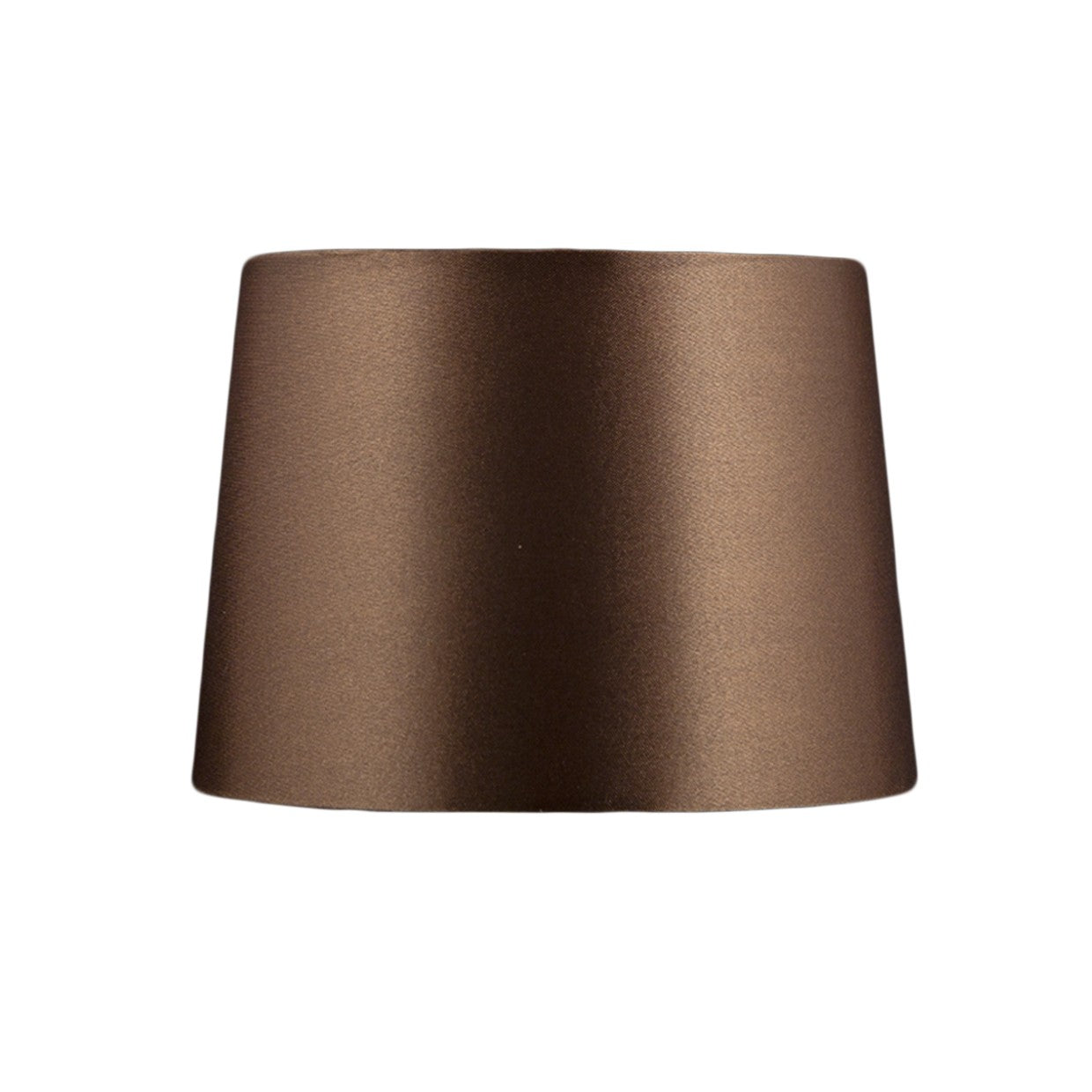 Pantalla Cono Seda Moka Marrón E-14 - AJP / Alemar - XP018/15 - luzguru.com