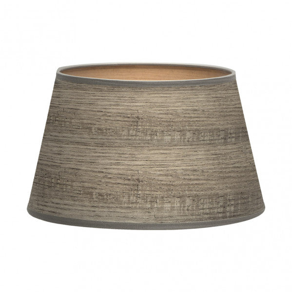 Pantalla Colgante Salma Cónica Abierta 45 cm Madera Gris Fabrilamp - vista principal | Fabrilamp / Abrila