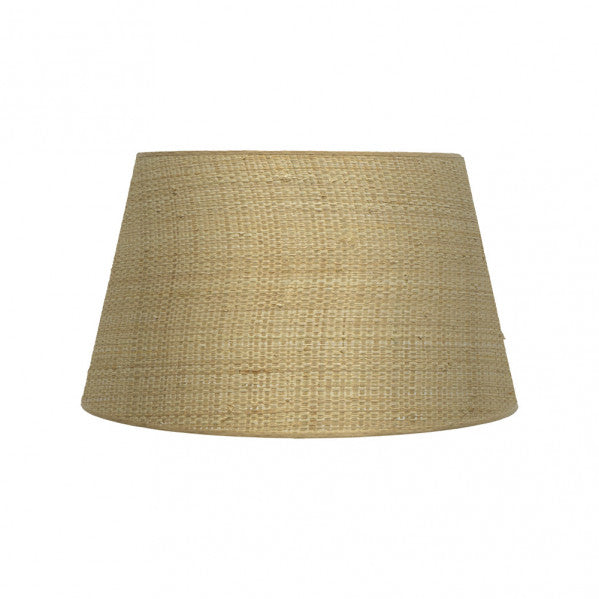 Pantalla Cónica Salma 40 cm Natural Textil E27 Fabrilamp - vista principal | Fabrilamp / Abrila