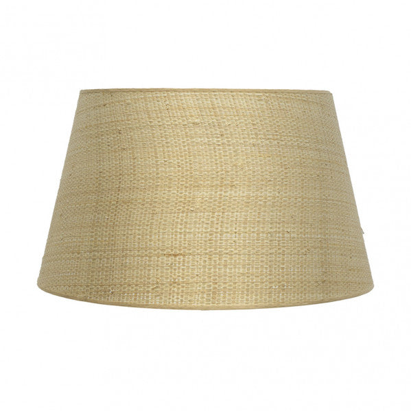 Pantalla Cónica Salma 45 cm Textil Natural Fabrilamp - vista principal | Fabrilamp / Abrila