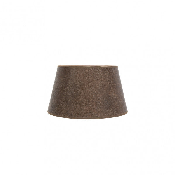 Pantalla Cónica Salma 25 cm Textil Color Óxido E27 Fabrilamp - vista principal | Fabrilamp / Abrila