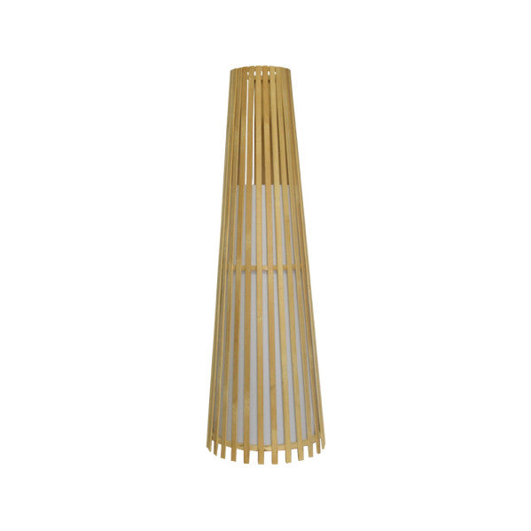 Lámpara de Pie Kofi Bambú Natural 90 cm 1xE27 Fabrilamp - vista principal | Fabrilamp / Abrila