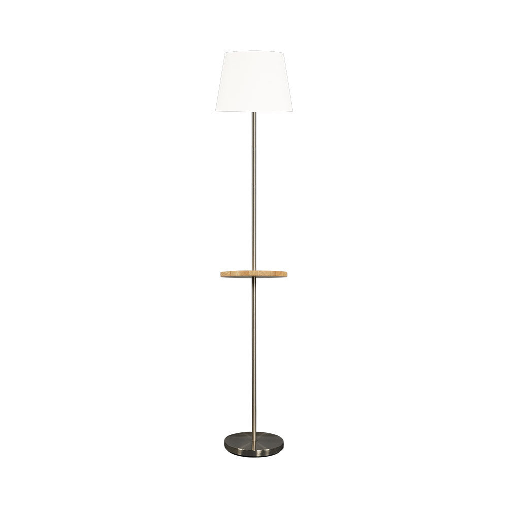 Lámpara de pie con mesita Fabrilamp / Abrila Acero 156841003 para salón