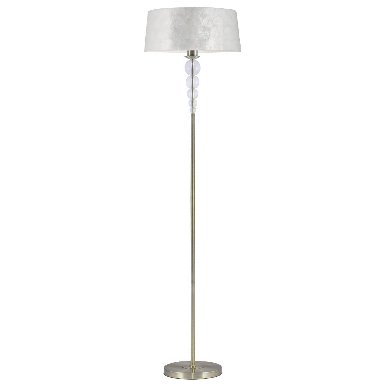 Pie de salón AJP / Alemar Bernard Cuero - Modelo 11450 - luzguru.com