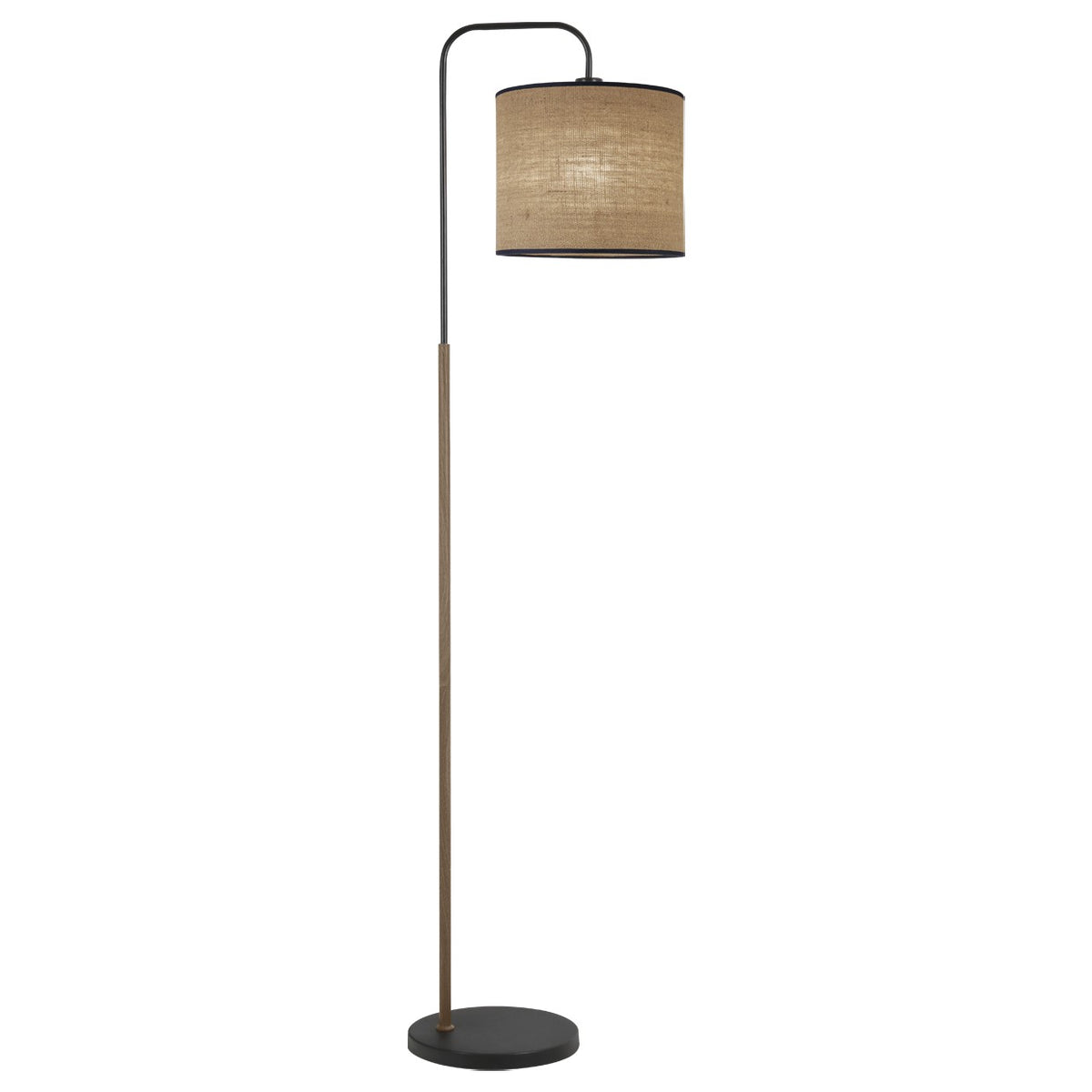 Pie de salón AJP / Alemar Berta Negro - Madera - Modelo 11809 - luzguru.com
