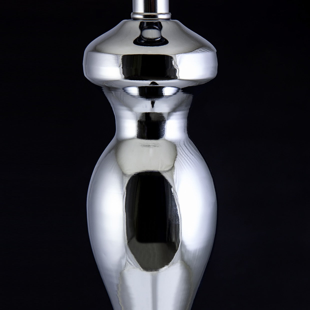 Medidas Pie Salón Devon Cromado AJP/Alemar Ref. 10926 - LuzGuru.com