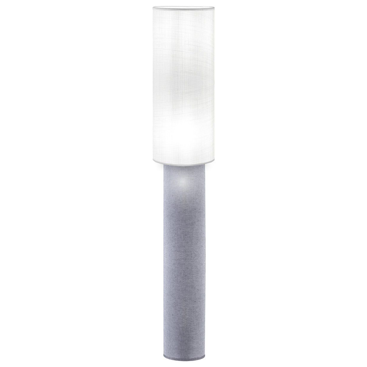 Pie de salón Kilian Blanco/Gris AJP/Alemar (Ref. 11778): Dimensiones detalladas. Diseño moderno y elegante para tu salón. Compra en luzguru.com