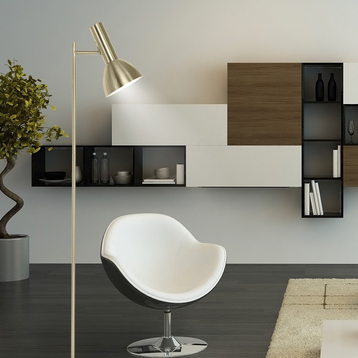 Medidas Pie Salón Lumiere AJP/Alemar Ref. 10682 - LuzGuru.com