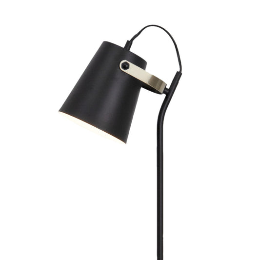 Medidas pie salón Lupen Negro-Brass AJP/Alemar Ref. 10939 - luzguru.com
