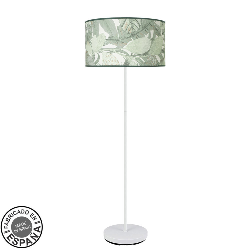 Lámpara de pie MODA hoja verde Fabrilamp / Abrila referencia 212441011