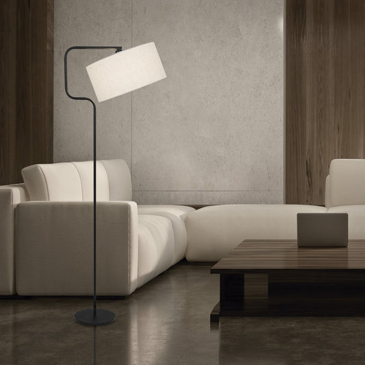 Medidas Pie Salón OLFO Negro AJP/Alemar Ref. 11328 - luzguru.com