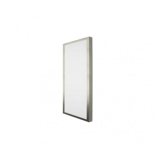 Plafón LED de Superficie Plano 36 W 60 cm Níquel Fabrilamp - imagen 2 | Fabrilamp / Abrila