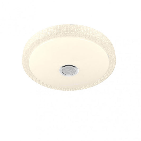 Plafón LED Zaid 48W RGB Blanco/Transparente - Detalle del diseño