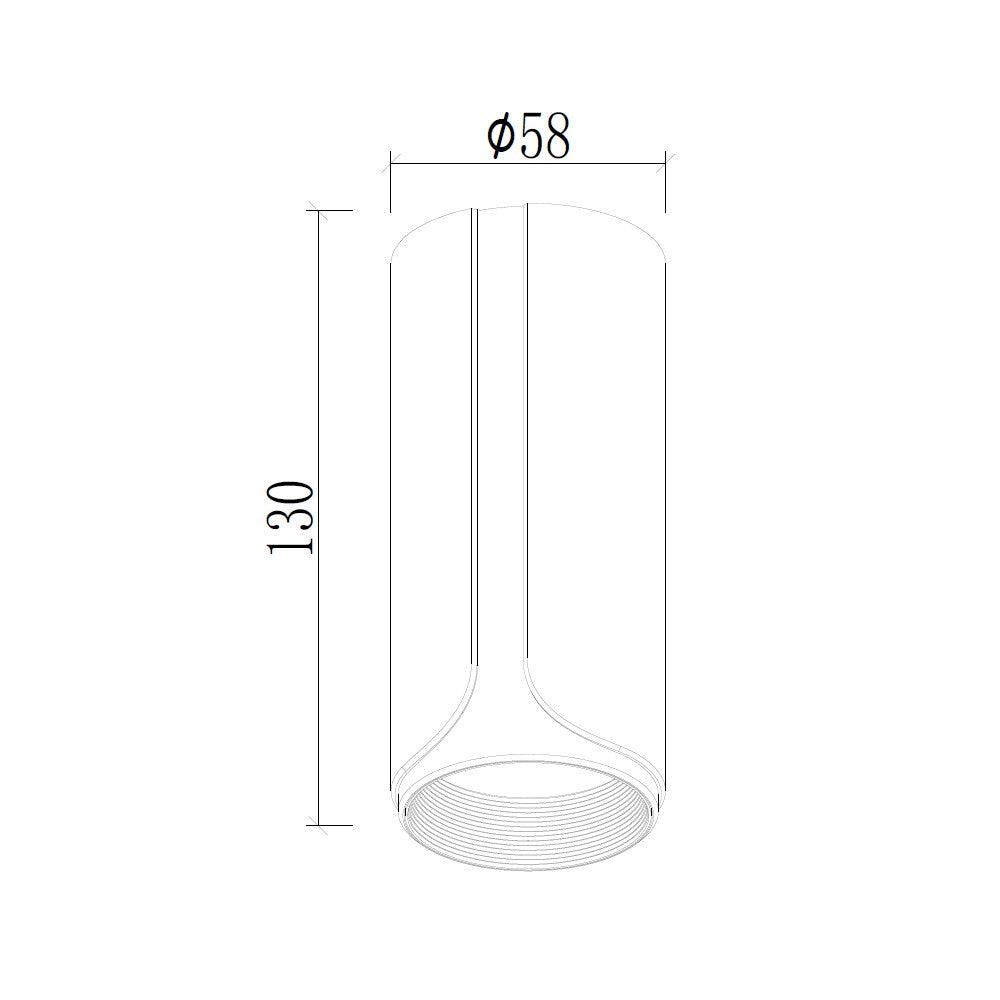 Plafón de techo con protección IP20 para interiores