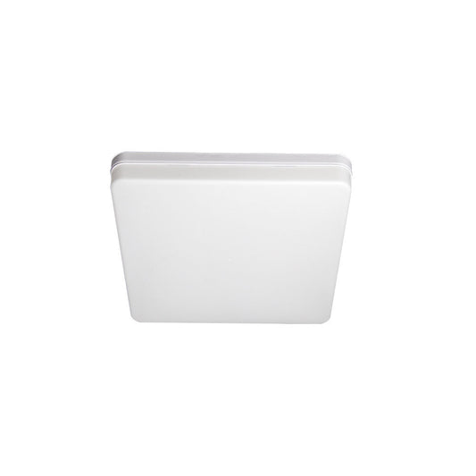 Plafón LED FUTURO fabricado en Policarbonato color Blanco