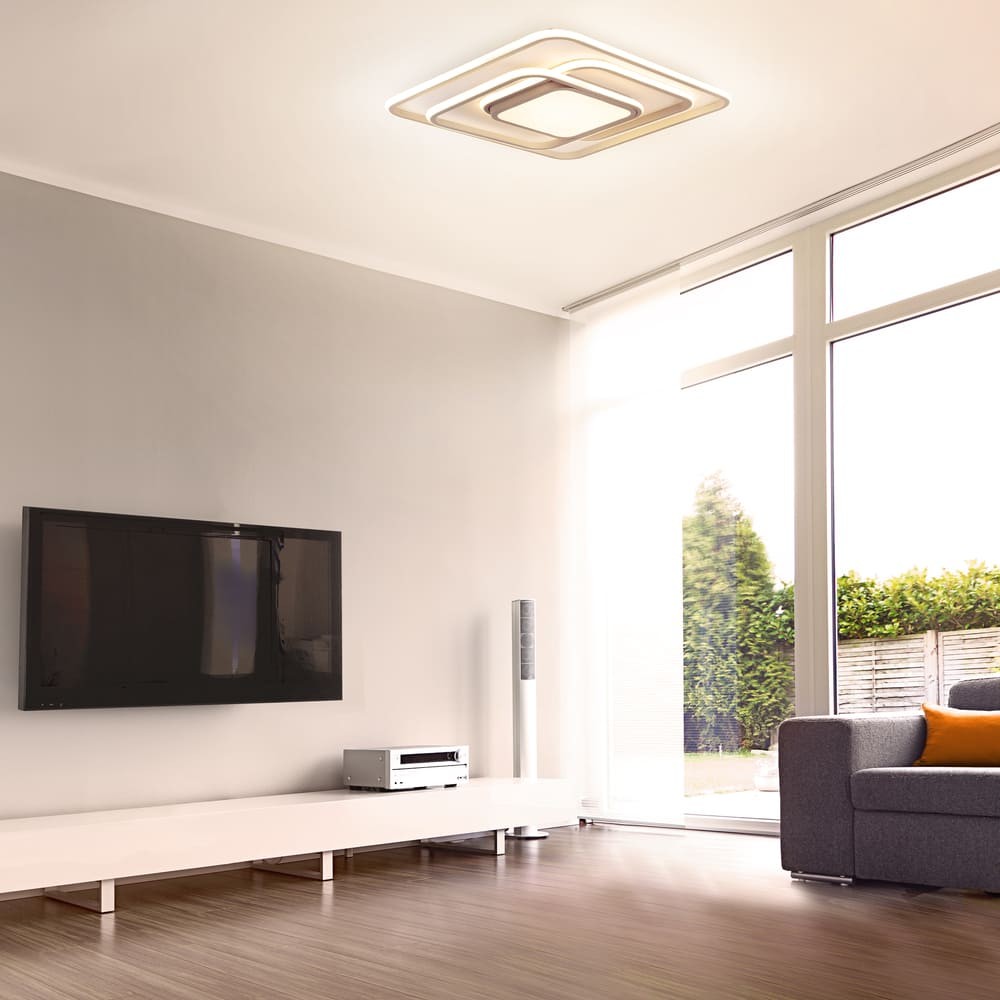 Luminaria moderna ideal para salón, dormitorio o comedor