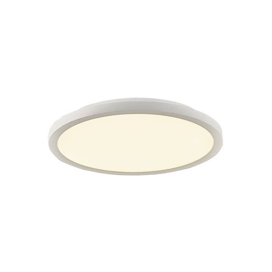 Plafón Doron fabricado en Aluminio color Blanco para techo