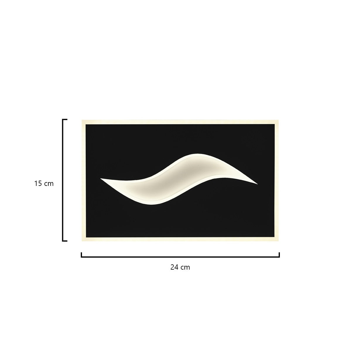 Plafón LED Amir Negro AJP/Alemar (Ref. 11102): Dimensiones detalladas para una iluminación cálida y elegante en tu hogar.