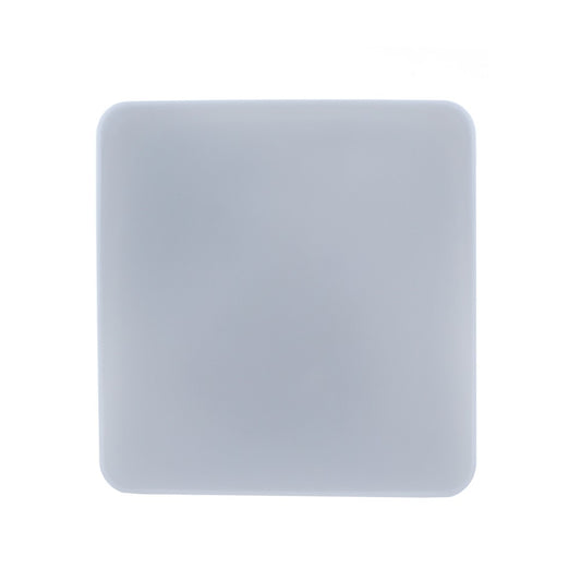 Plafón LED Aspen fabricado en Policarbonato color Blanco, ideal para iluminación