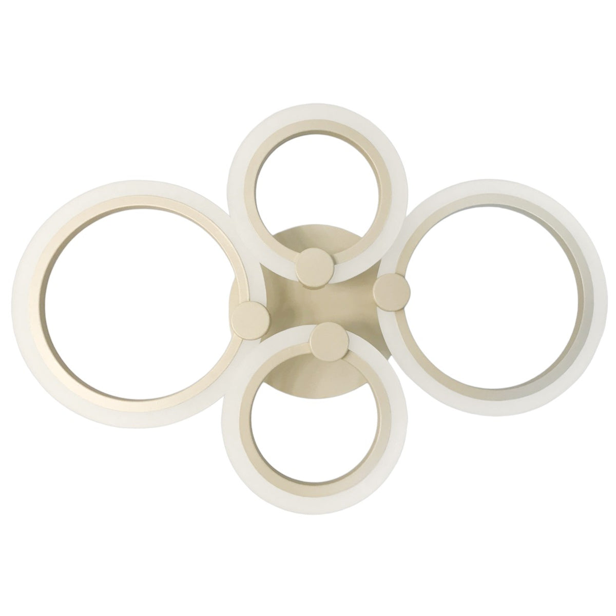 Plafón de Techo LED Draco 60W Beige con Mando Alemar - vista principal | AJP / Alemar · Ref. 12391
