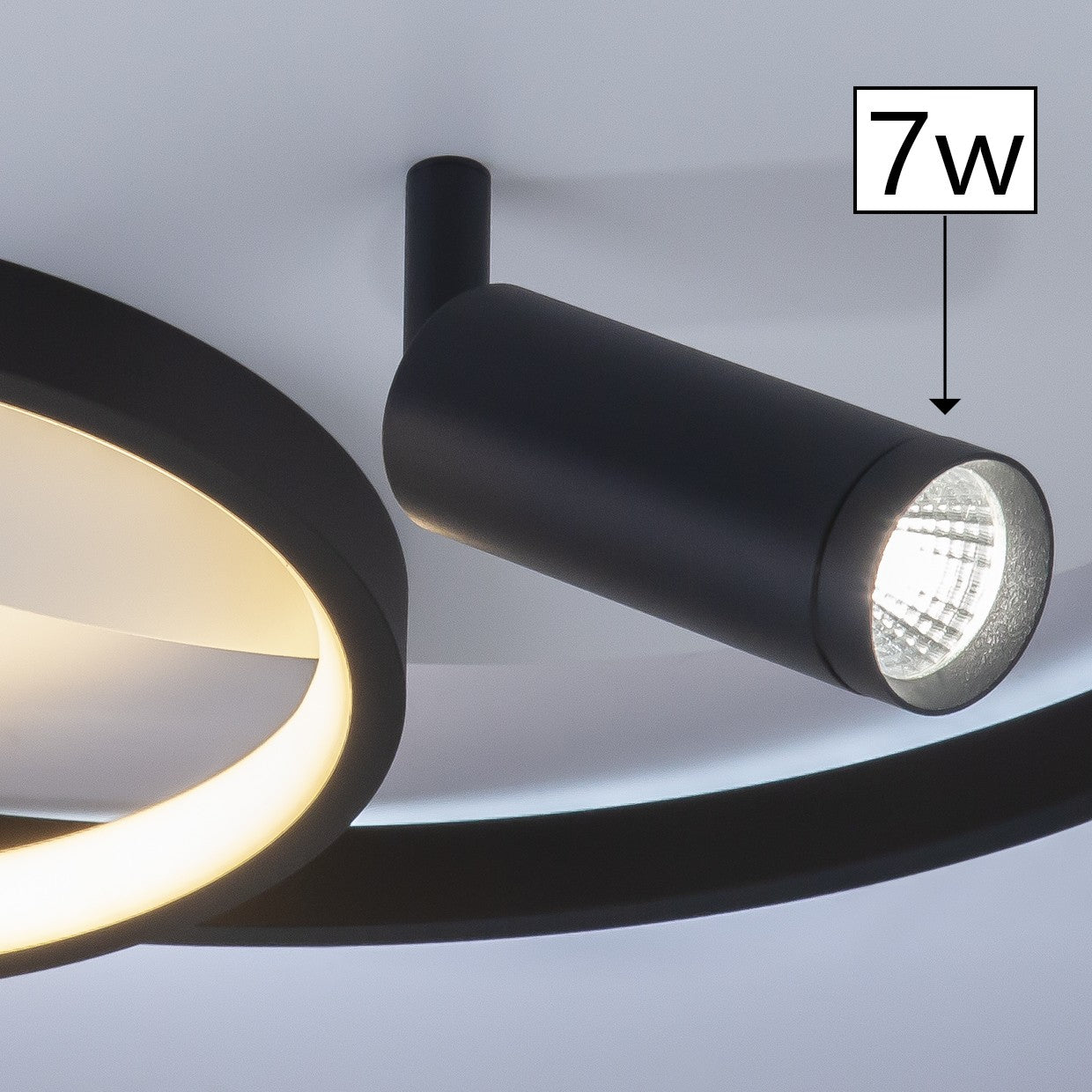 Plafón LED Garona AJP/Alemar (Ref. 60456): Dimensiones detalladas. Ilumina tu espacio con estilo y eficiencia. LuzGuru.