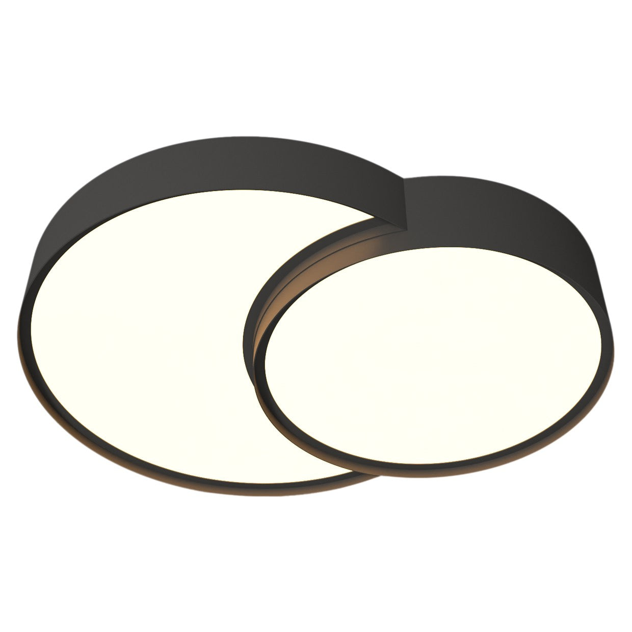 Medidas Plafón LED Niro Negro 67W AJP/Alemar (Ref. 11664) - luzguru.com