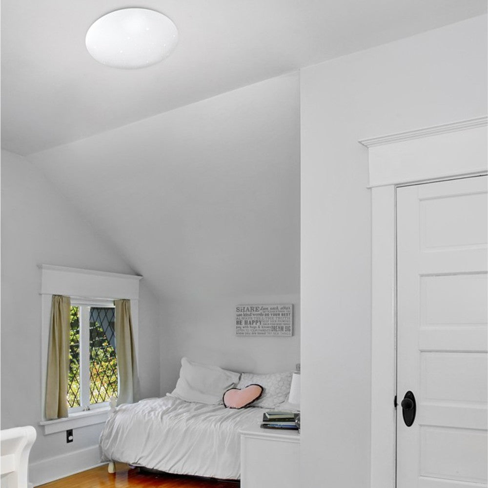 Luz suave y brillante ideal para salones