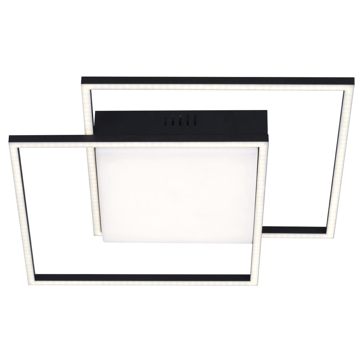 Plafón LED de Techo Tonga 48W Negro Cuadrado AJP - vista principal | AJP / Alemar