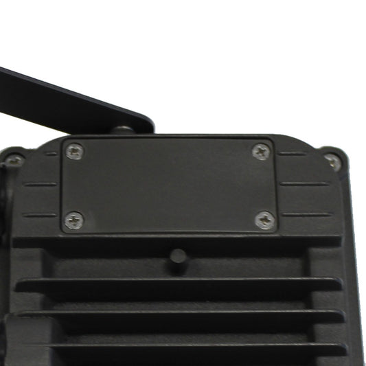 Proyector Luxek fabricado en aluminio y vidrio templado color gris