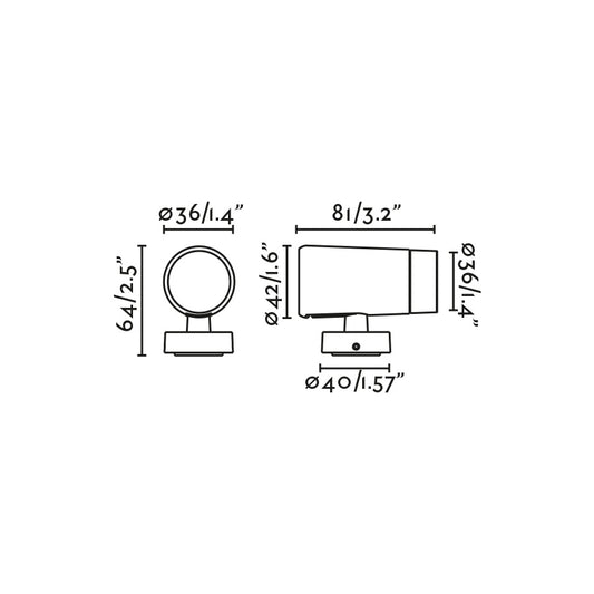 Foco 7530 2700K – vista 2 · Ref. 75300-222