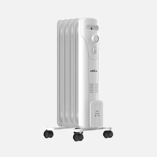 Radiador de Aceite Eléctrico Duncan 1000 W Blanco Termostato Fabrilamp - vista principal | Fabrilamp / Abrila