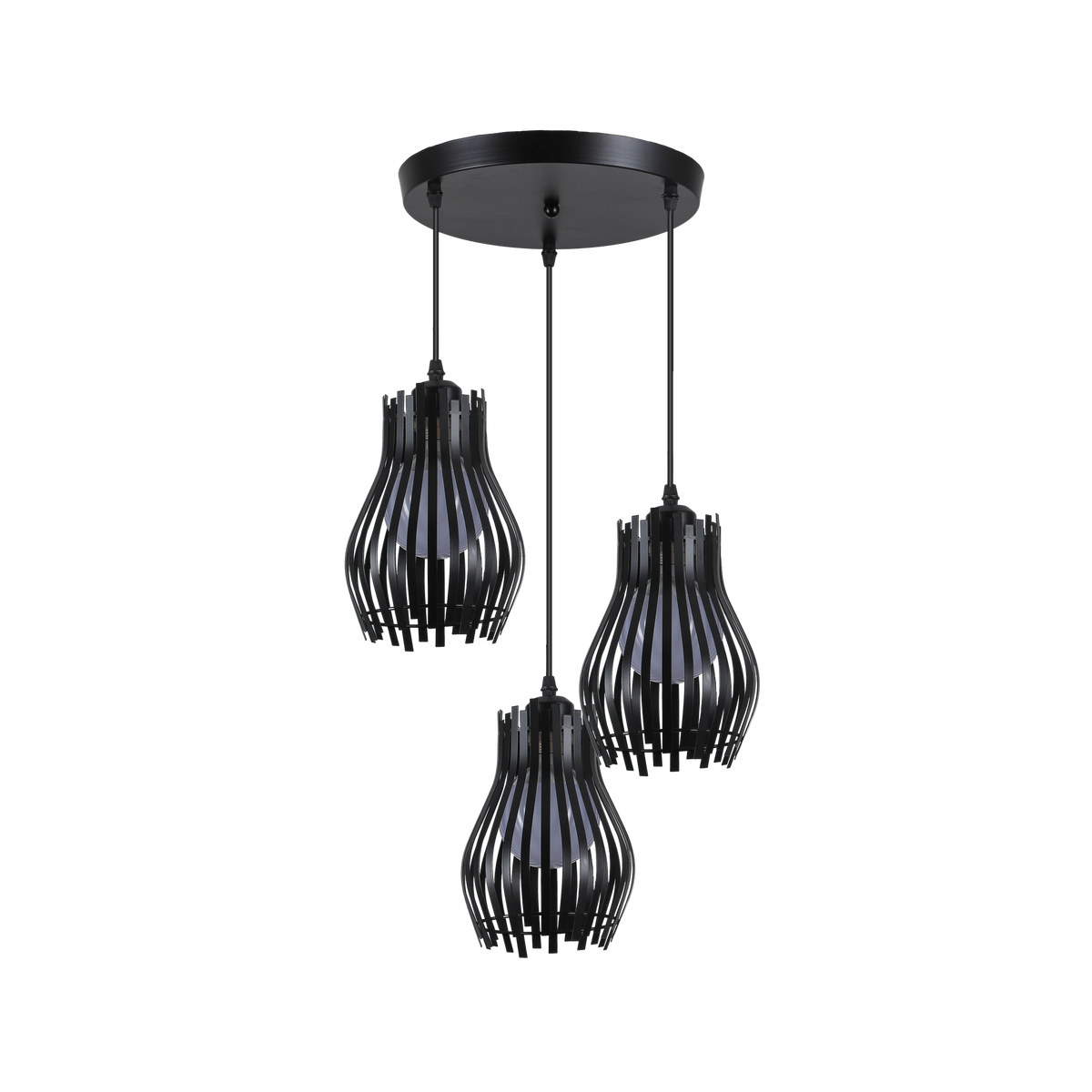 Lámpara Colgante Ragusa 3 Luces Metal Fabrilamp - vista principal | Fabrilamp / Abrila · Ref. 224483009