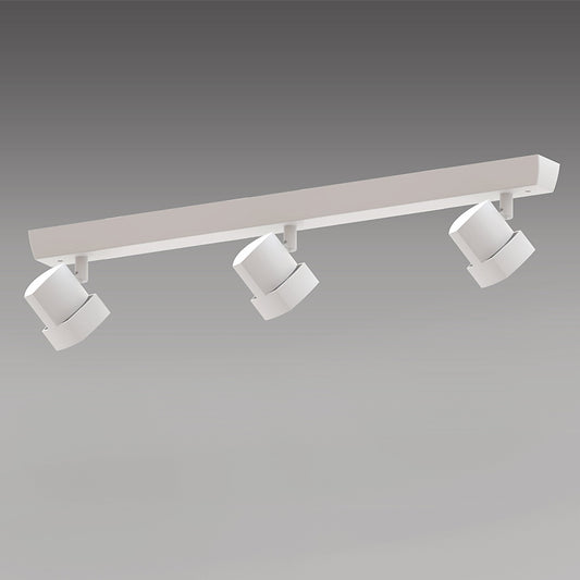 Regleta Moka fabricada en Acero y zamak color Blanco
