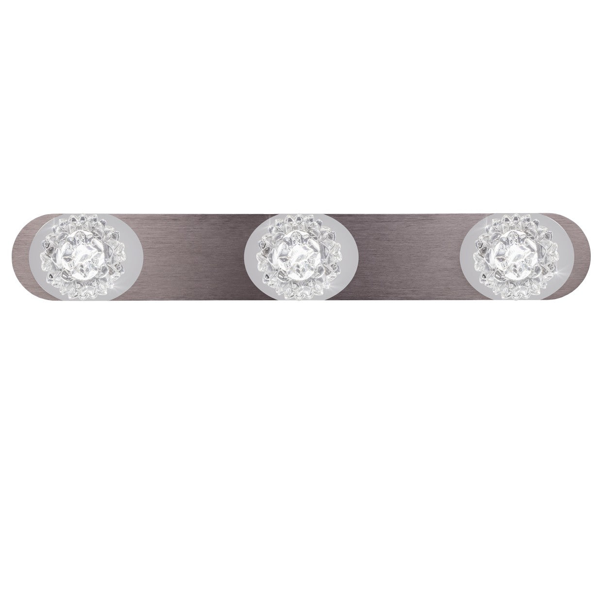 Regleta LED Rose Marrón 3 Luces AJP / Alemar 3156RG/3AM - luzguru.com
