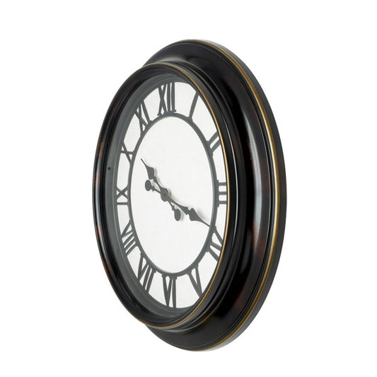 Reloj de Pared Almita 60 cm Negro Rústico Retro Fabrilamp - imagen 2 | Fabrilamp / Abrila