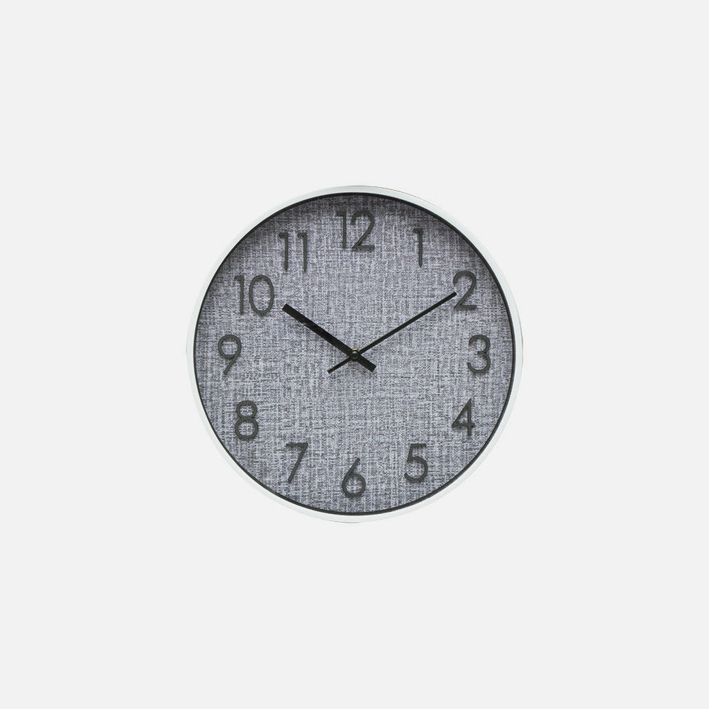 Reloj de pared con movimiento continuo silencioso