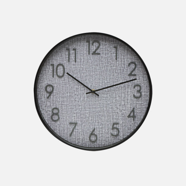 Reloj de Pared Higueron 40 cm Negro y Gris Fabrilamp - imagen 3 | Fabrilamp / Abrila