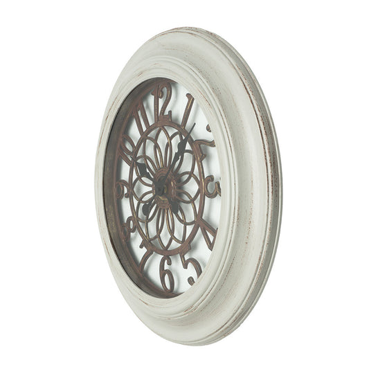 Reloj Kumico fabricado en cristal color blanco