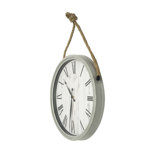Reloj de Pared Zaman Blanco 50cm - Detalle de las agujas espada, Fabrilamp