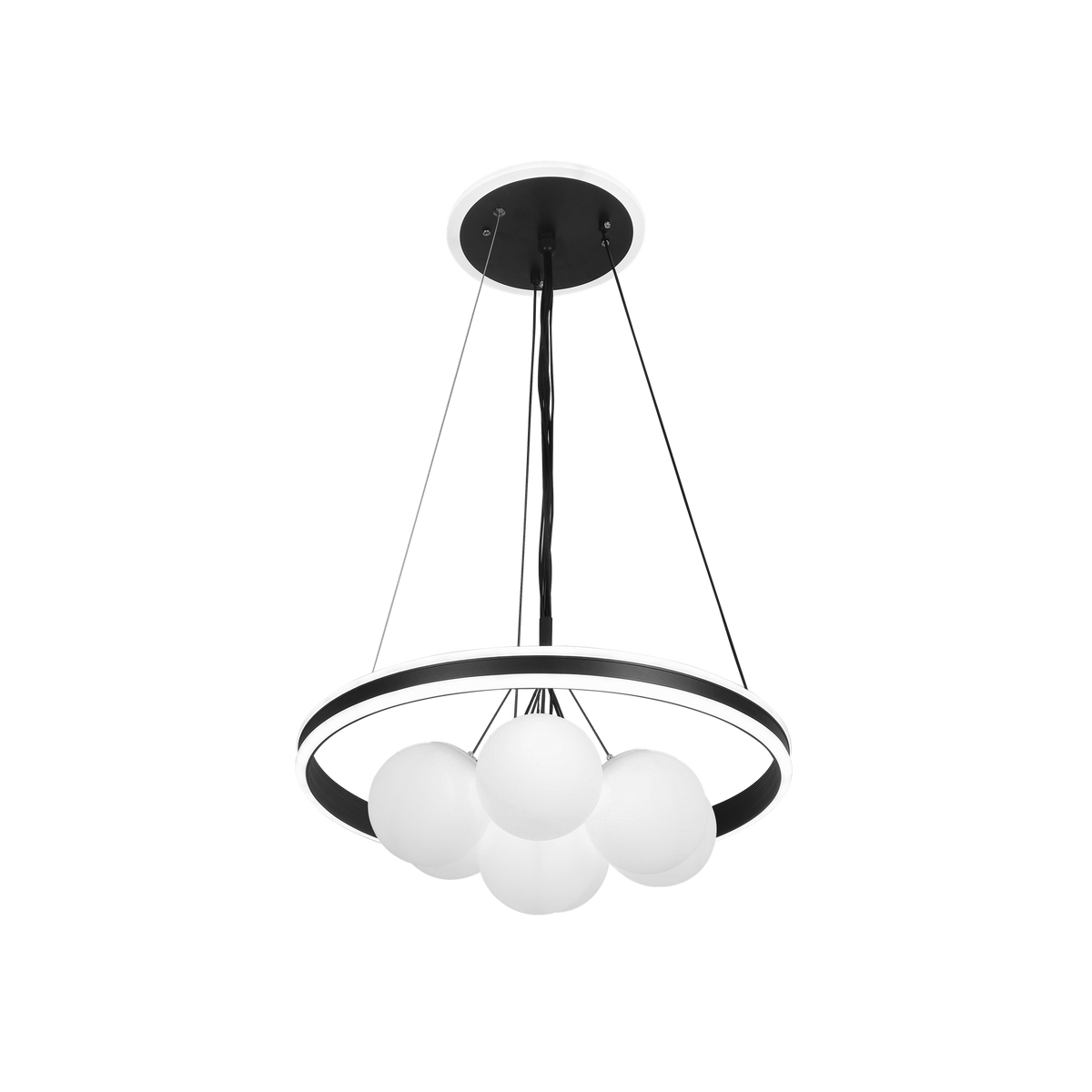 Lámpara Colgante LED Rodano 104 W con Mando Fabrilamp - vista principal | Fabrilamp / Abrila · Ref. 223990109