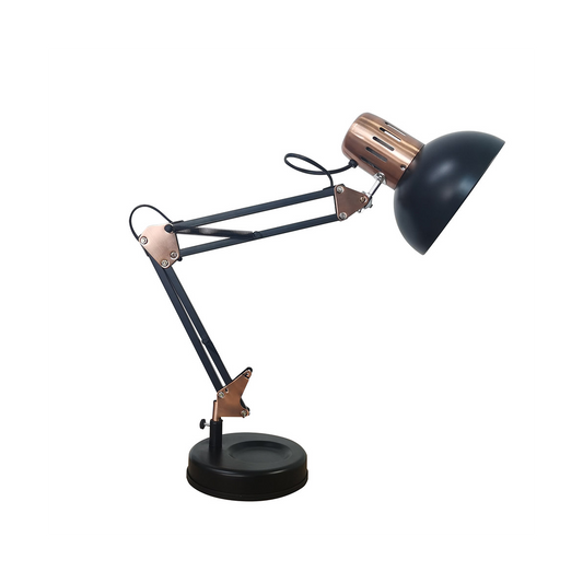 Flexo de Sobremesa Articulable Rutilo Negro y Cobre Fabrilamp - vista principal | Fabrilamp / Abrila · Ref. 140371066
