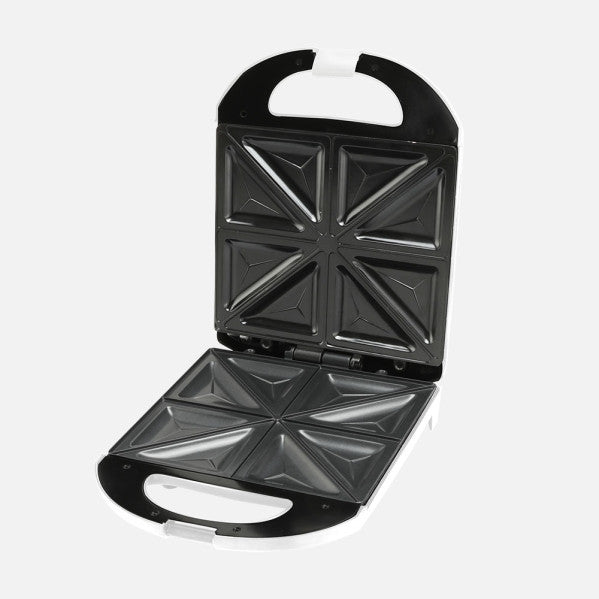 Sandwichera Florina 1400 W Blanco y Acero Fabrilamp - imagen 2 | Fabrilamp / Abrila