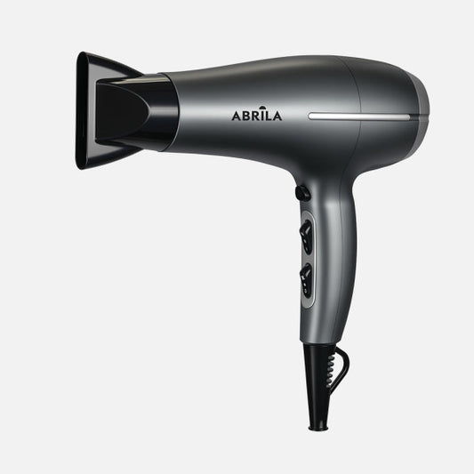 Secador de Pelo Yaqui 2200 W Sistema Iónico Gris Plata Fabrilamp - imagen 2 | Fabrilamp / Abrila