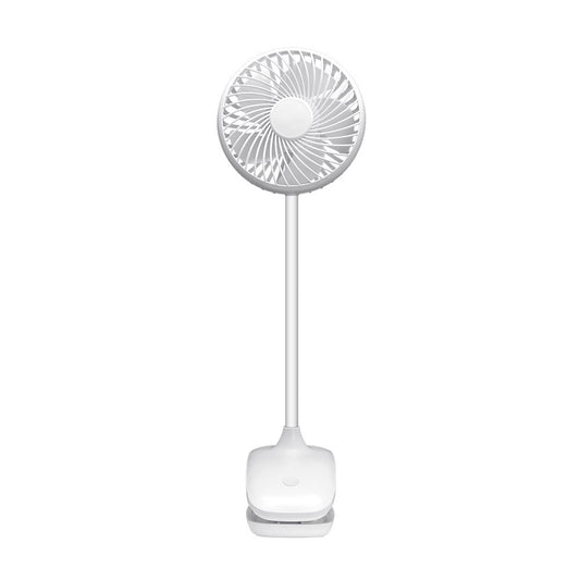 Ventilador de Sobremesa con Pinza Sines 5W Recargable USB Blanco Fabrilamp - imagen 2 | Fabrilamp / Abrila · Ref. 240271001